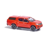 Busch 53707 - H0 - Nissan Navara, Hardtop - rot